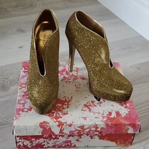Golden heels